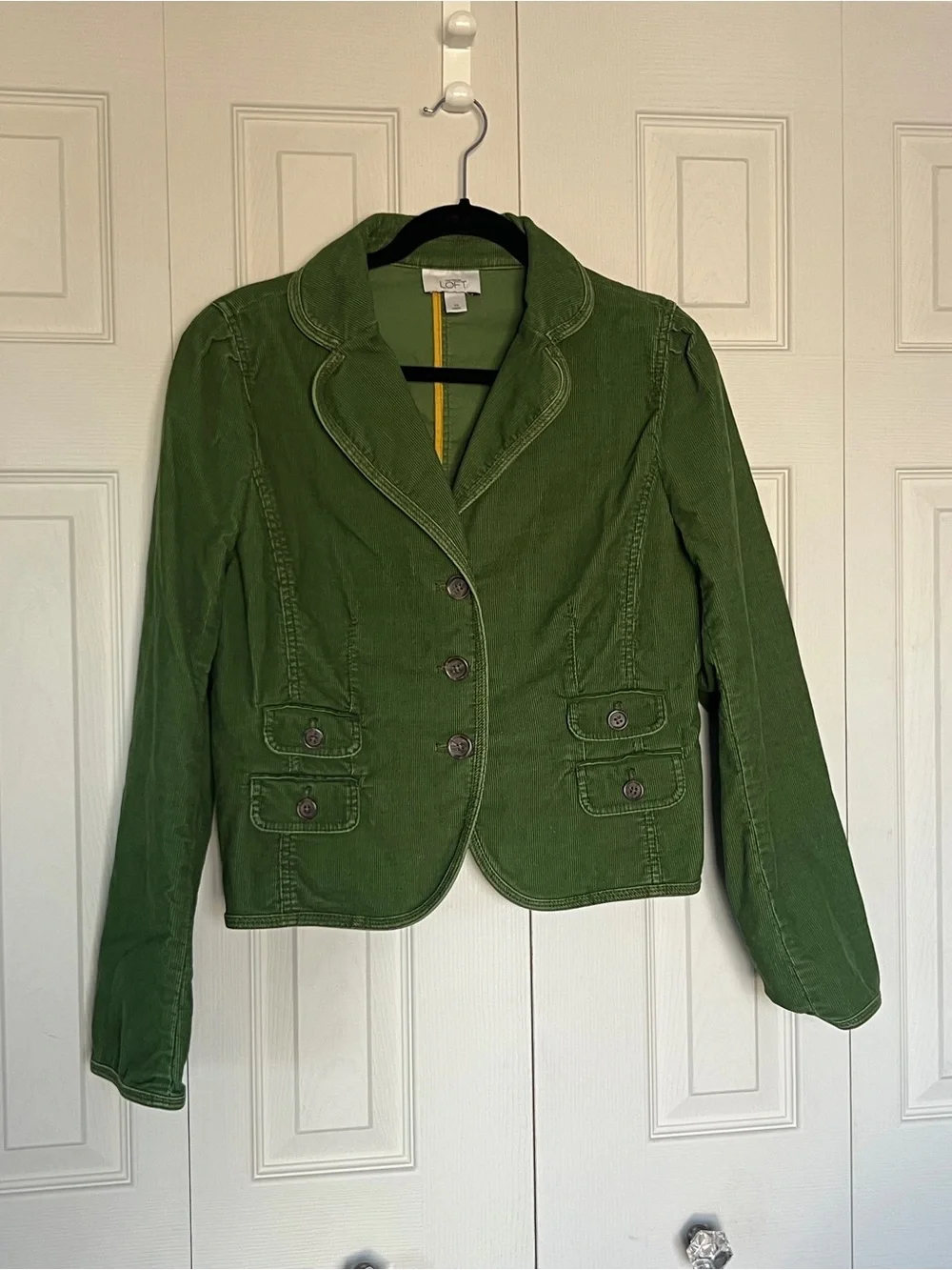 LOFT structured corduroy
